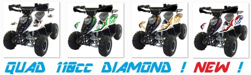 quad enfant 110cc diamond new