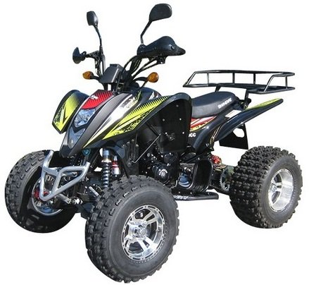 quad terminator shineray jantes alu stxe 250cc pas cher