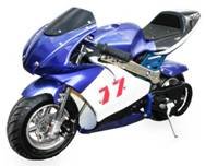 Pocket bike electrique 77
